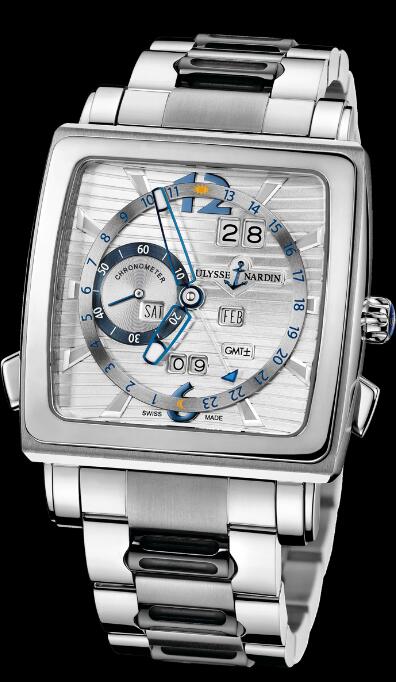 Ulysse Nardin Perpetual Calendars Quadrato Dual Time Perpetual 320-90-8M/91 Replica Watch